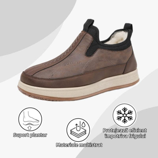 [50% reducere astăzi - nu-l ratați] Pantofi ortopedici cu design ergonomic - căptușeală din lână de iarnă + cusătură manuală